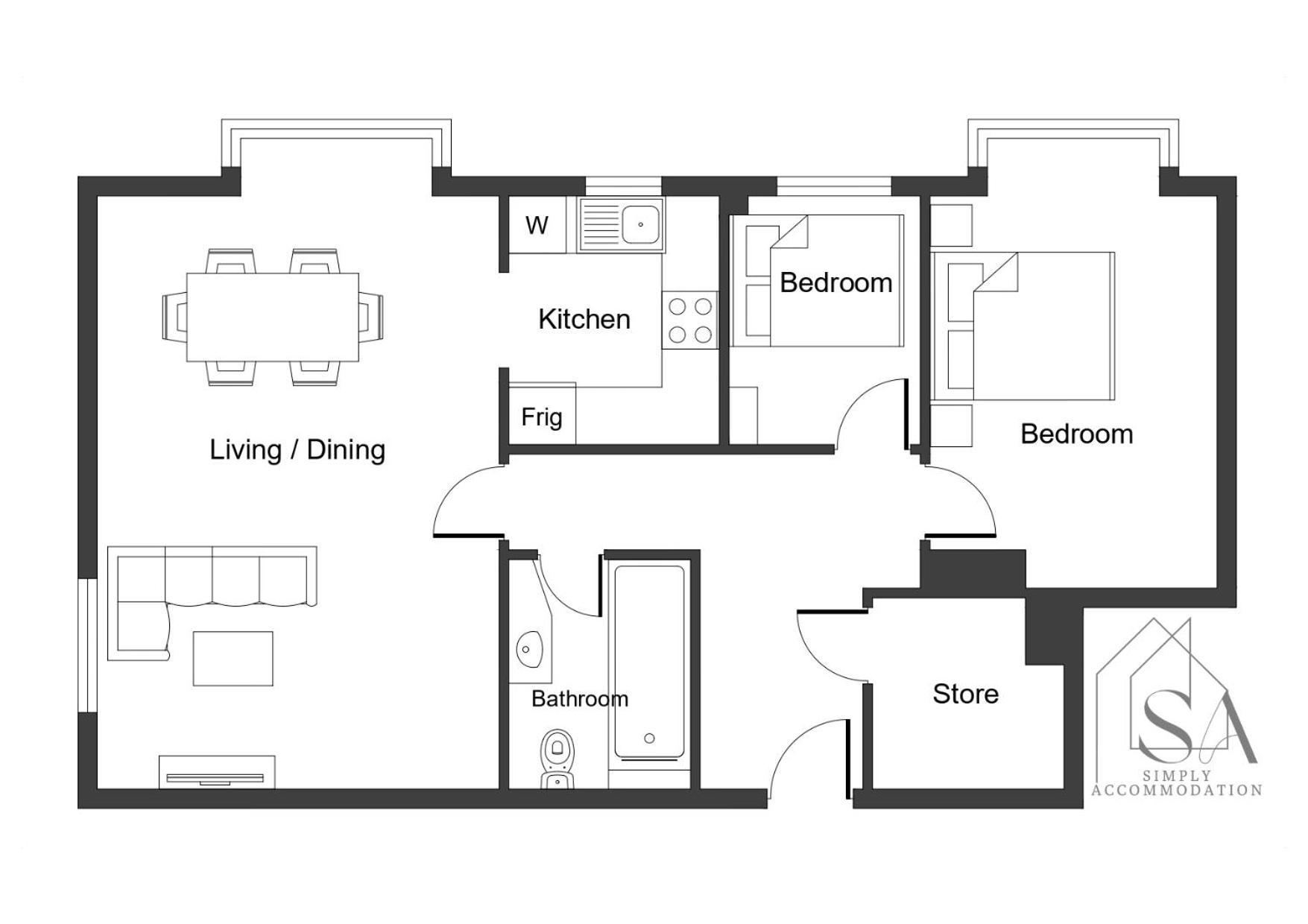 Stylish 2Br Flat - 2 Free Parking Spaces - Near Lgw Airport Crawley  Exterior foto
